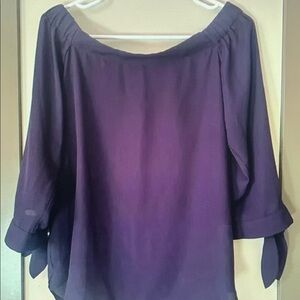 Elegant Purple Women's Top
